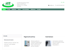 Tablet Screenshot of jns.cz